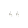 Silver needle, earrings, silver 925 sample, wholesale, internet celebrity, high-quality style, simple and elegant design