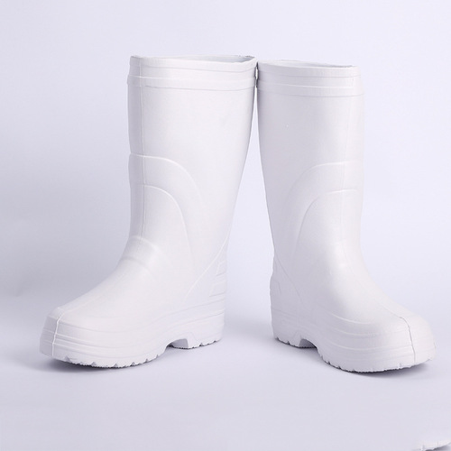 Food boots, PVC rain boots, EVA cotton boots, tall and tall, non-slip water boots, water boots, rain boots, comfortable work shoes wholesale
