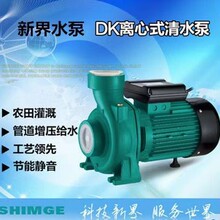 新界ZDK/DK离心式微型清水泵家用抽水农田灌溉清水泵批发