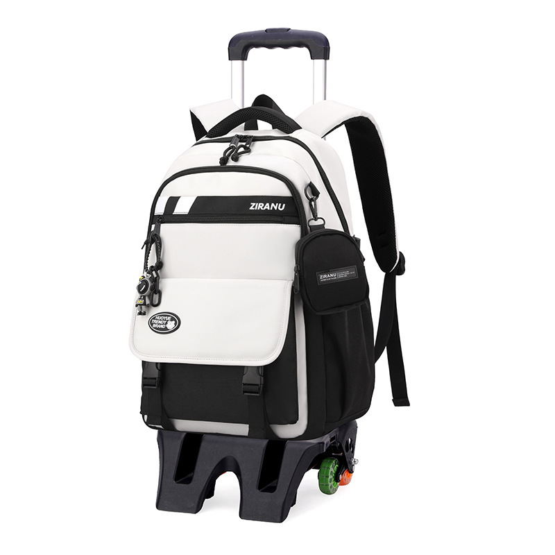 Pescado natural nuevo tipo de mochila de tirón de escuela secundaria simple de alta calidad en mochila de estudiantes de escuela secundaria mochila de gran capacidad