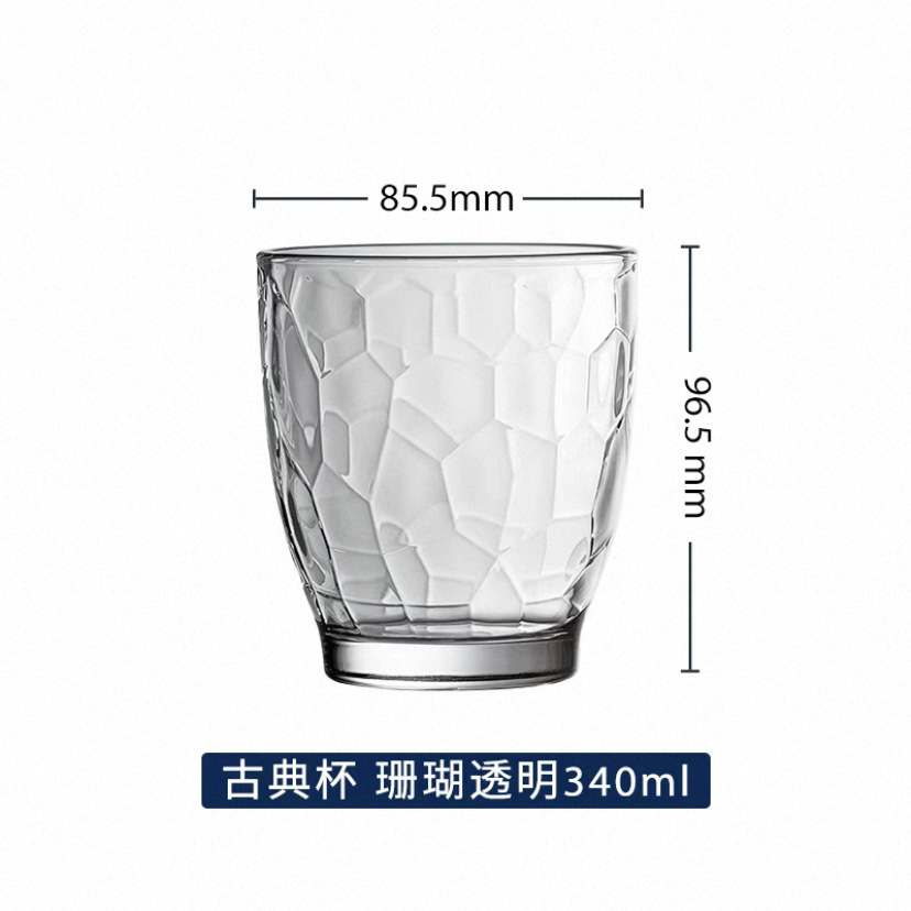 Gorno vidrio temperado tazas de restaurante tazas de té tazas de fresa resistentes al calor tazas de jugo tazas de whisky tazas de vino