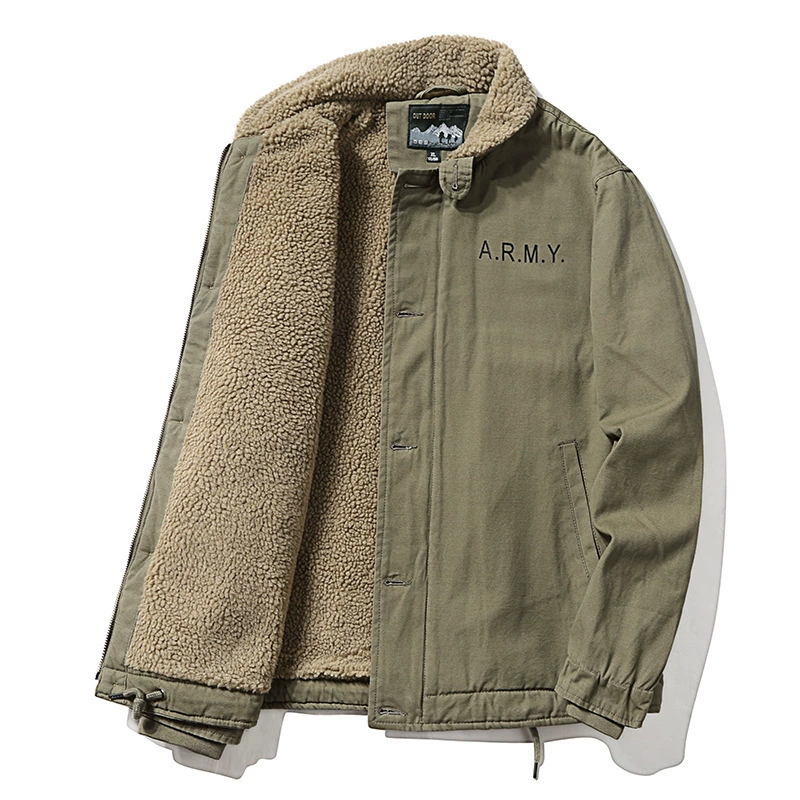 Demi-season warm down jacket, cashmere