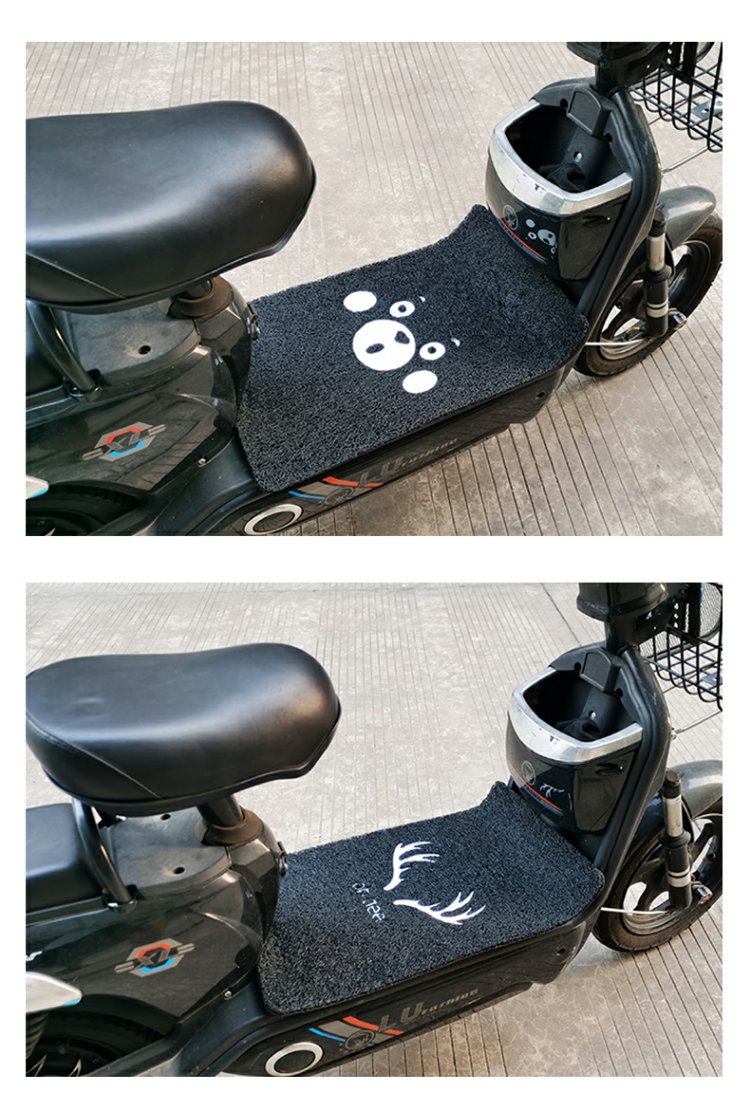 New National Standard Electric Motorcycle Foot Pads Pedal Foot Pads Universal Thickeneded Battery Bicycle Anti-Slip Waterproof Self-Cutting Pads