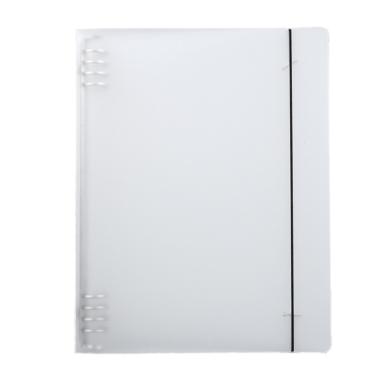 B5 carcasa de carpeta transparente desmontable a5 cuadrícula de cuaderno de línea horizontal carcasa de mano de papel carcasa de carpeta no pegajosa