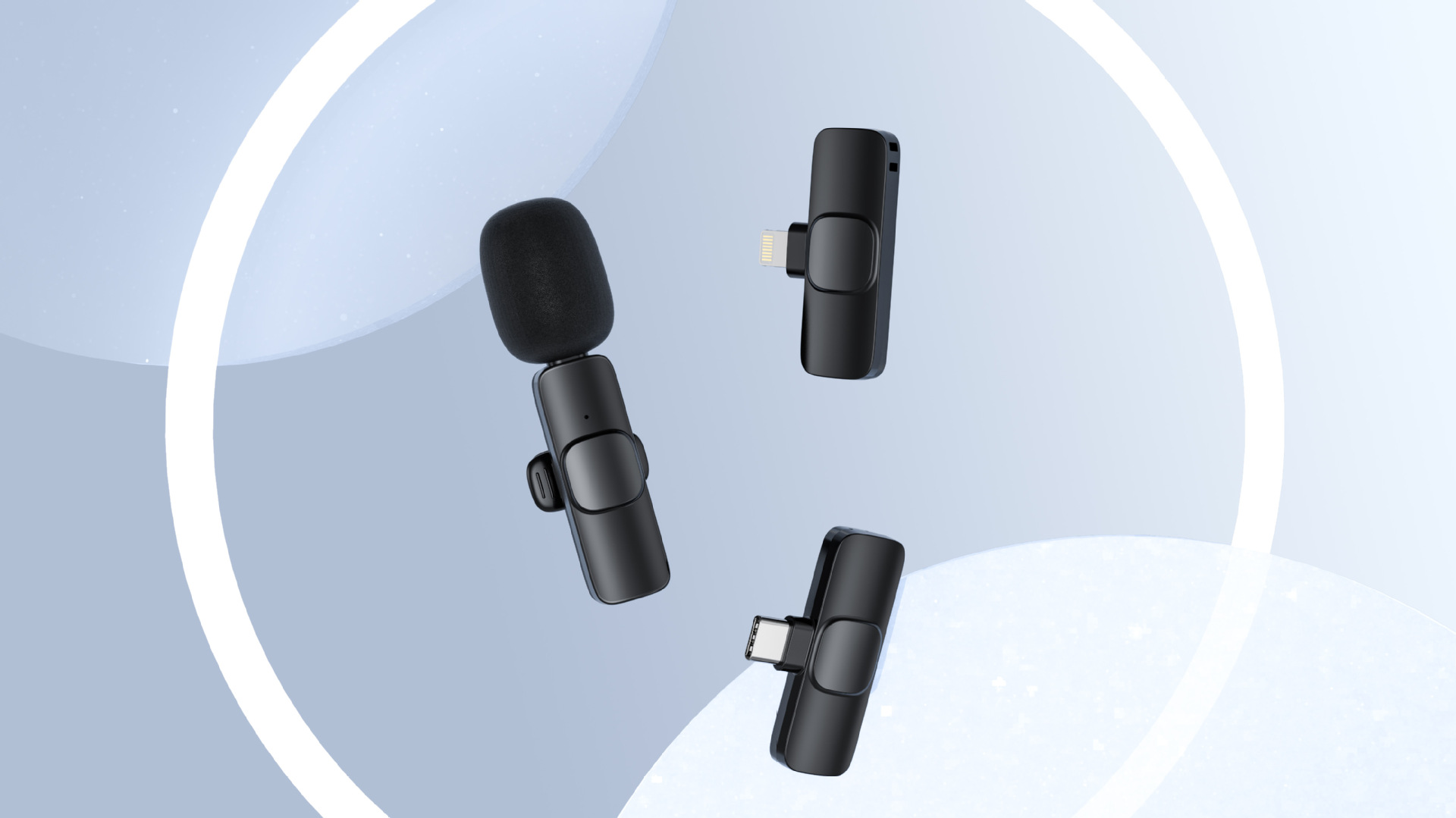 Apple, wireless travel microphone, internet celebrity