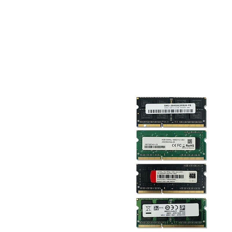 ОЗУ DDR3 1333/1600 4ГБ для ноутбука, стандарт PC3, Hynix, пониженное напряжение DDR3L 8ГБ