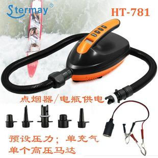 Sup Paddle Board Electric Air Pump Outdoor Tent Assault Boat Rubber Boat Fishing Floating Platform Air Pump Others