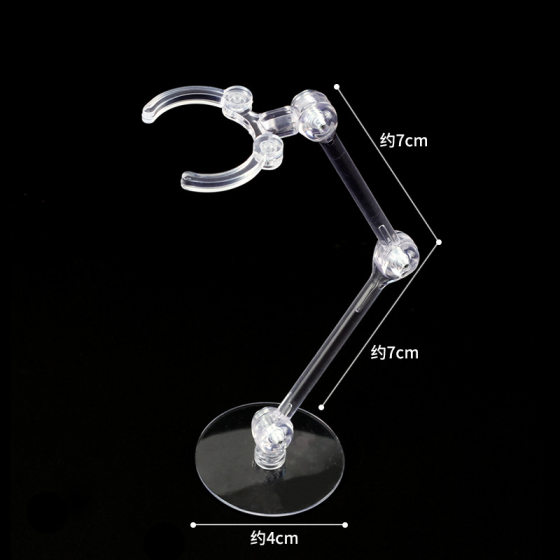 Cross-border sdgundam bracket mask Knight doll cartoon hand-made transparent universal soul bracket doll model toy