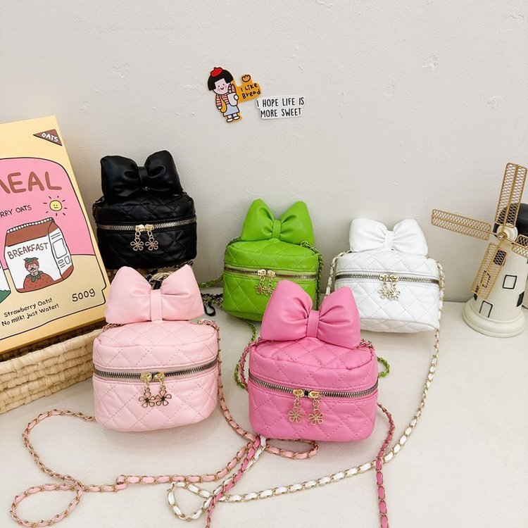 2024 arco bordado bolso mujer sensación padre-hijo hombro mochila de moda mini bolso de cadena universal