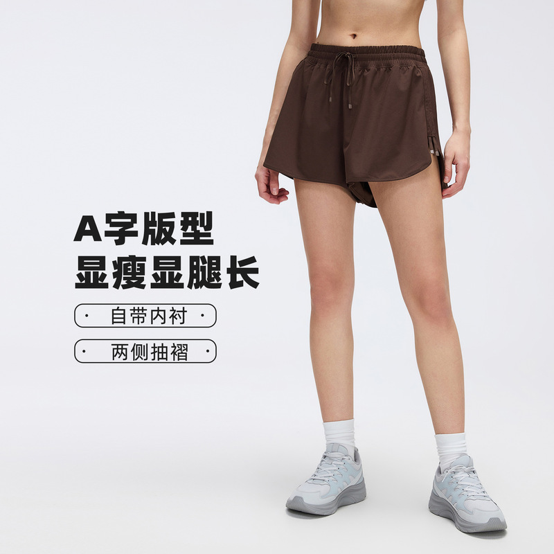 Quick-Drying Training Fitness Shorts for Women, Summer Outdoor Running Three-Quarter Pants, Loose Breathable Sports Yoga Pants D26069 Quick-Drying Training Fitness Shorts for Women, Summer Outdoor Running Three-Quarter Pants, Loose Breathable Sports Yoga Pants D26069