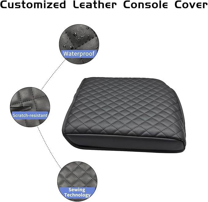 Suitable for 21-23 Ford F150 Armrest Box Heightening Pad Cross-Border Car Storage Interior Renovation and Repair