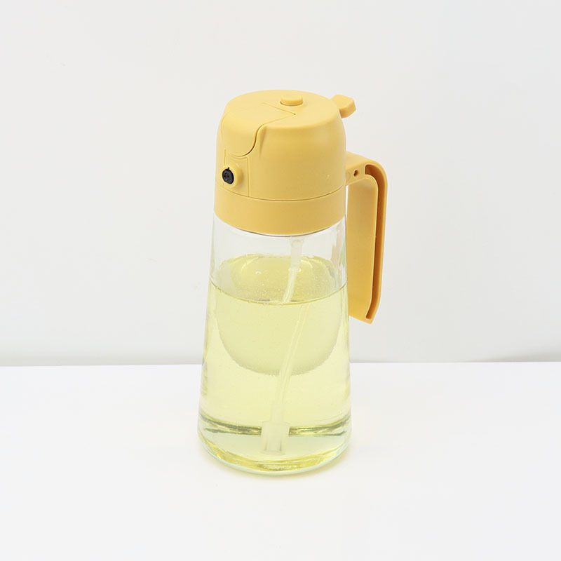 Aceite de cocina olla de pulverización hogar freidora de aire de doble propósito aceite de oliva aceite de cocina barbacoa spray atomización aceite spray olla