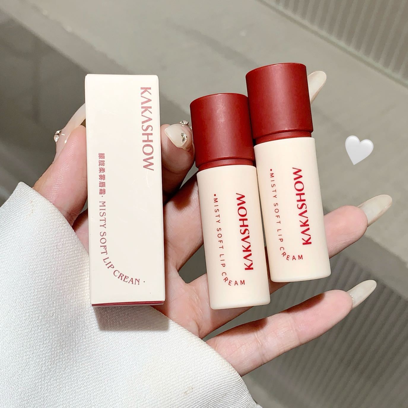 kakashow nebuloso suave niebla labial esmalte labial niebla suave duradero barata matt velvet lipstick estudiante