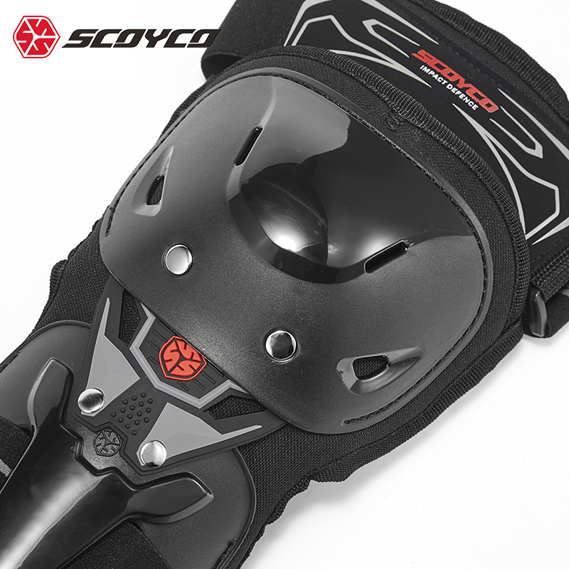 Scoyco motocicleta caballero rodillera codo almohadilla de cuatro piezas off-road racing montar anti-caída equipo de protección