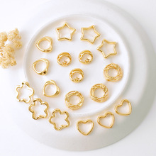 �p�װ��Ȧ����Ȧ�18K������ǐ��Ĵ������Ȧdiy�������ȦD54