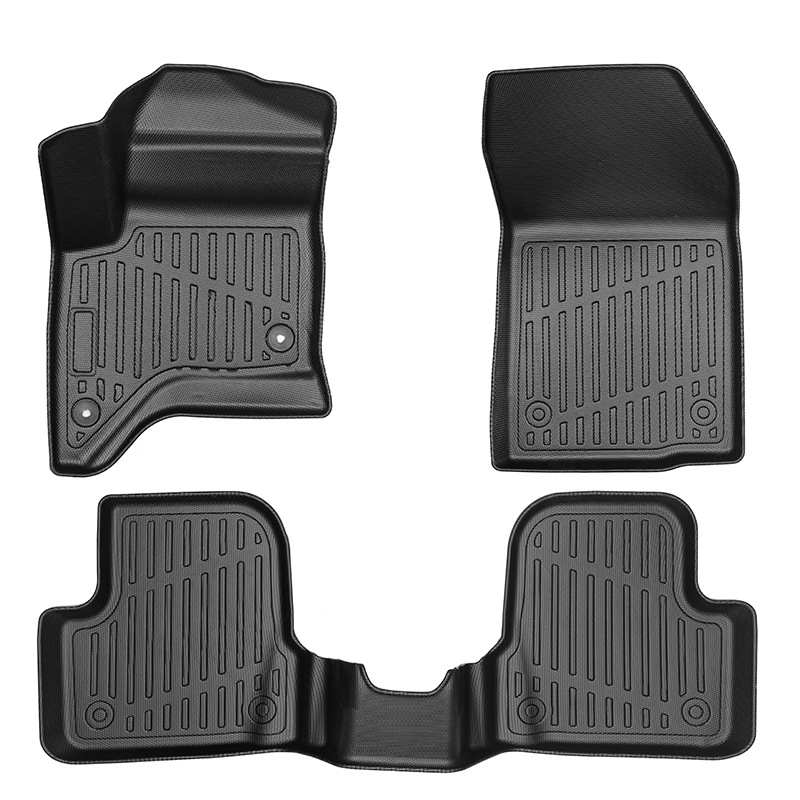 Europa para Jeep Avenger AT híbrido 2024 3D todo el tiempo TPE almohadilla de pie de automóvil