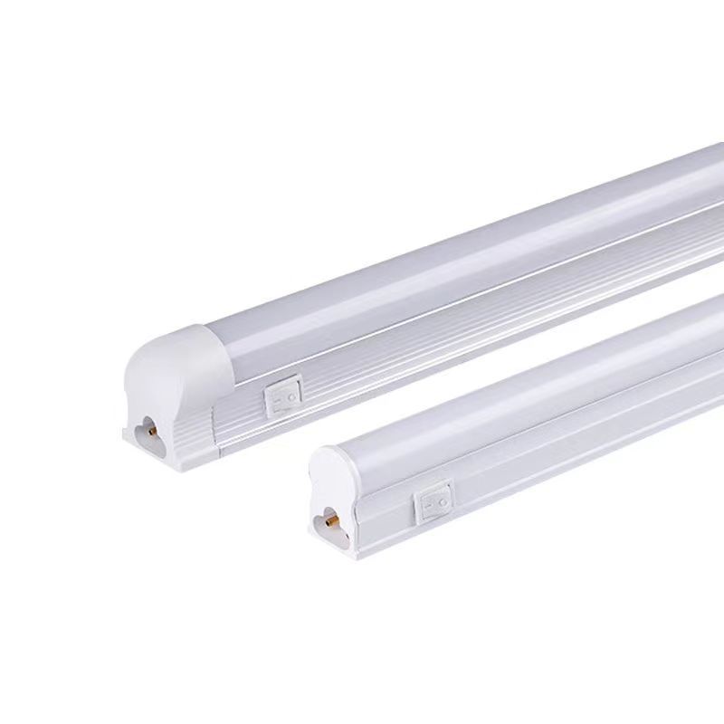 Tubo LED T5/T8 con interruptor, luz integrada para línea de producción, oficina o tienda