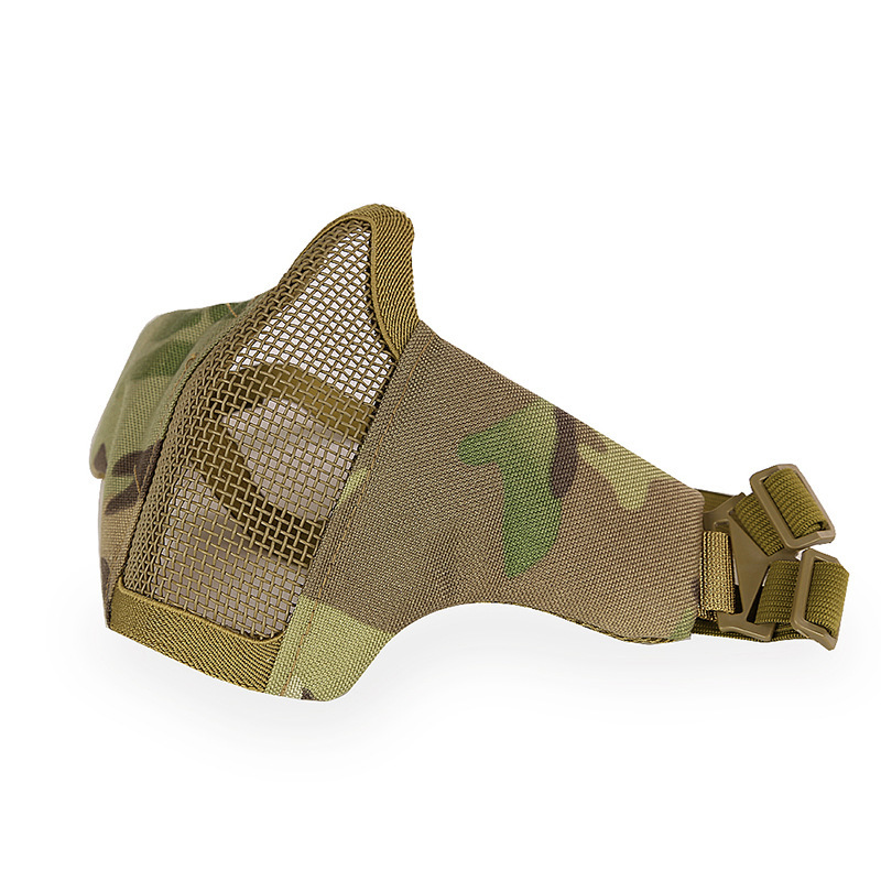 Cross-Border Amazon Outdoor Cycling Mask V10 Half-Face Steel Wire Mask Field Wg Protective Tactical Mask