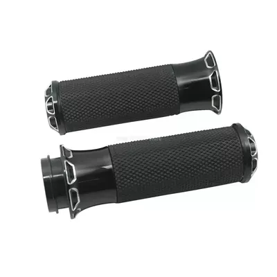 25MM Modified Handlebars Harley Softail Street Fighter Road King Breakout Road King Glider Electronic Throttle Handle Grips (Motorcycle Handle Cover) - electronic-throttle