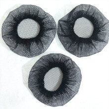 黑色非弹性加密网兜护士空姐盘头发网儿童考级头花职业头花批发