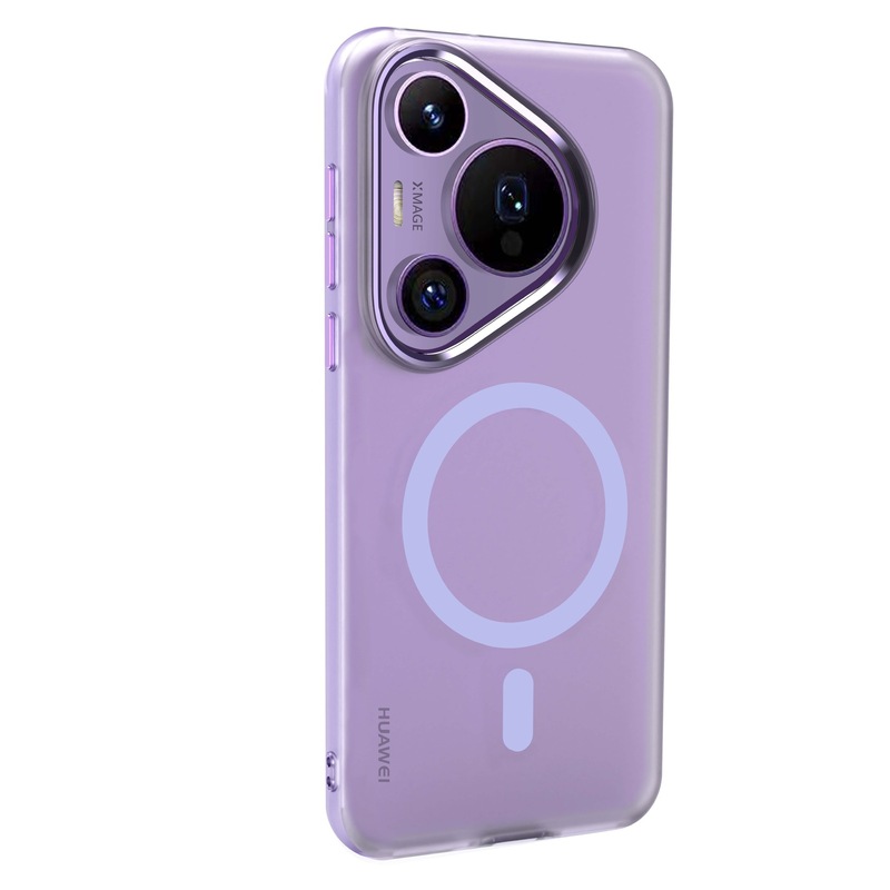 Huawei Pura80Ultra 磁気携帯電話ケースに適した肌の感触のつや消し半透明 p80pro 落下防止保護カバー p80|undefined