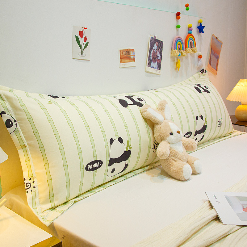 Funda De Almohada doble funda de almohada larga 1 m1.2 M 1,5 m 1,8 m funda de almohada pareja funda de almohada alargada algodón no puro