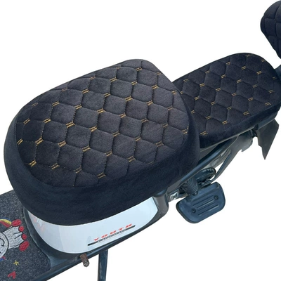 New national standard electric car Electric car cushion - black-new-national-standard-increase-front-seat-cover-back-seat-cover