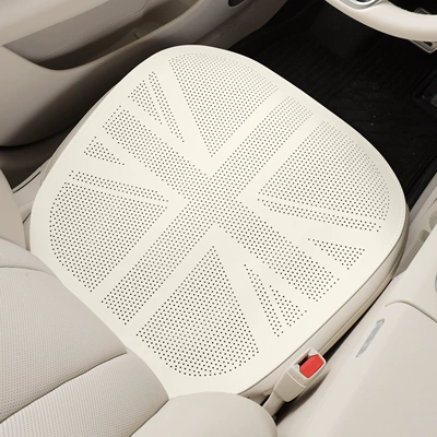 Car Seat Cushion, Single-Piece Driver's Seat Cushion, Universal for All Seasons, Summer Thin Style, Nappa Leather Seat Cushion Cover (Seat cushion, seat cover) - songshi-rice-rice-shaped-breathable-style-front-row-seat-cushion-1-piece