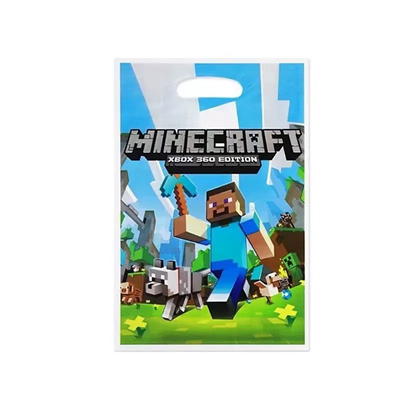 Bolsa de regalo 10pcs-Minecraft