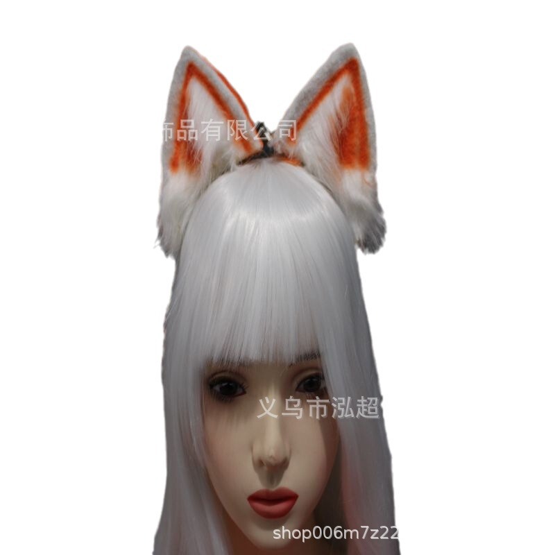 獣耳カチューシャシミュレーション猫耳lolitaしっぽlo娘動物耳ロリータ獣耳|undefined