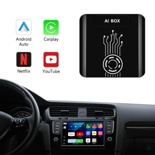 2025 New Google Car Android Box Navigation 4+64g Wireless Carplay Android Atuo Mobile Phone Screen Projection