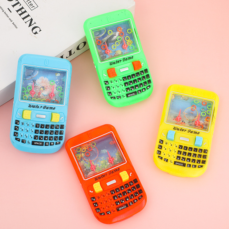 Juguetes de plástico al por mayor transfronterizos Mini máquina de agua para niños Máquina de juego de anillo de juguete Juguetes nostálgicos