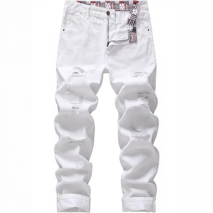 2026 Summer New Men's Non-Stretch Regular Fit Straight-Leg Jeans 2026 Summer New Men's Non-Stretch Regular Fit Straight-Leg Jeans