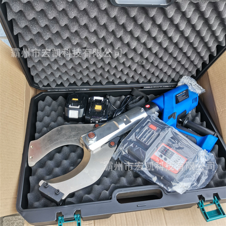 NC-120电动液压切刀铜铝电缆剪 电动线缆剪充电式液压电缆剪切刀