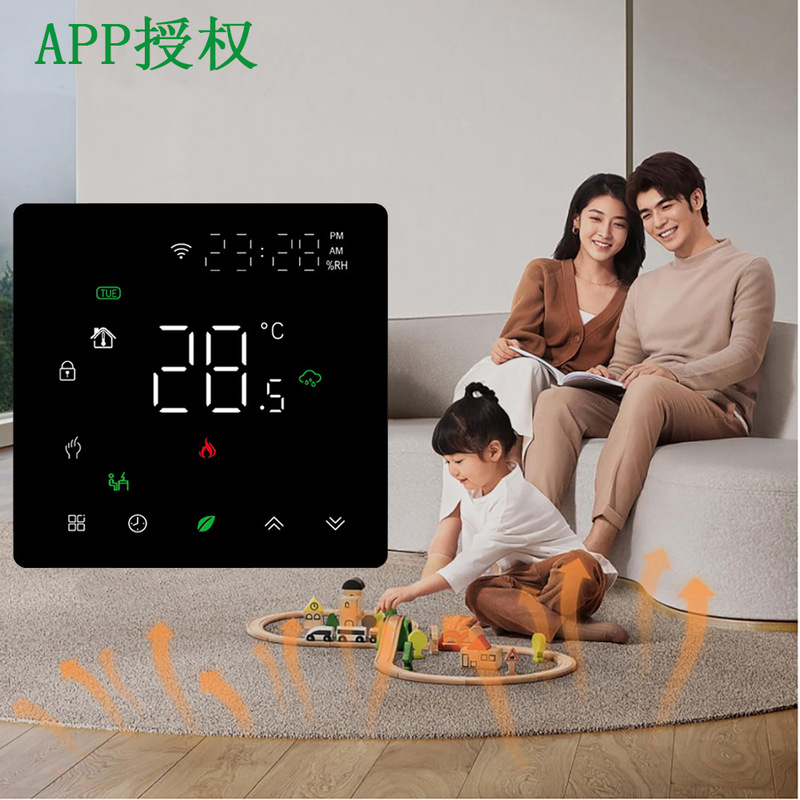 Smart Graffiti Wifi Thermostat Remote Control Water Floor Heating Wall-Mounted Boiler Switch Floor Heating Combustion Temperature Control Panel Smart Graffiti Wifi Thermostat Remote Control Water Floor Heating Wall-Mounted Boiler Switch Floor Heating Combustion Temperature Control Panel