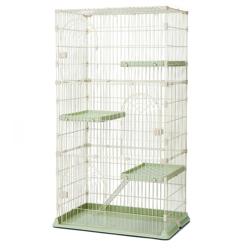 Cat cage home indoor extra large free space cat house cattery cat supplies small two-story villa