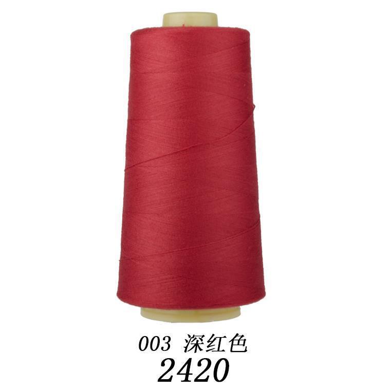 柳青牌高速402缝纫线家用工业3000码 缝衣服手缝线 机线涤纶线|undefined