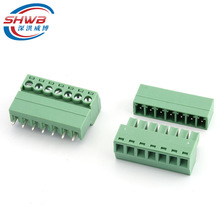 KF2EDG 3.81MM���ʽpcb�Ӿ����ӽӾ��^ ֱᘲ���7P �S��ֱ�N