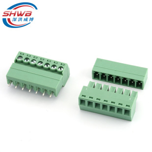 KF2EDG 3.81MM���ʽpcb�Ӿ����ӽӾ��^ ֱᘲ���7P �S��ֱ�N