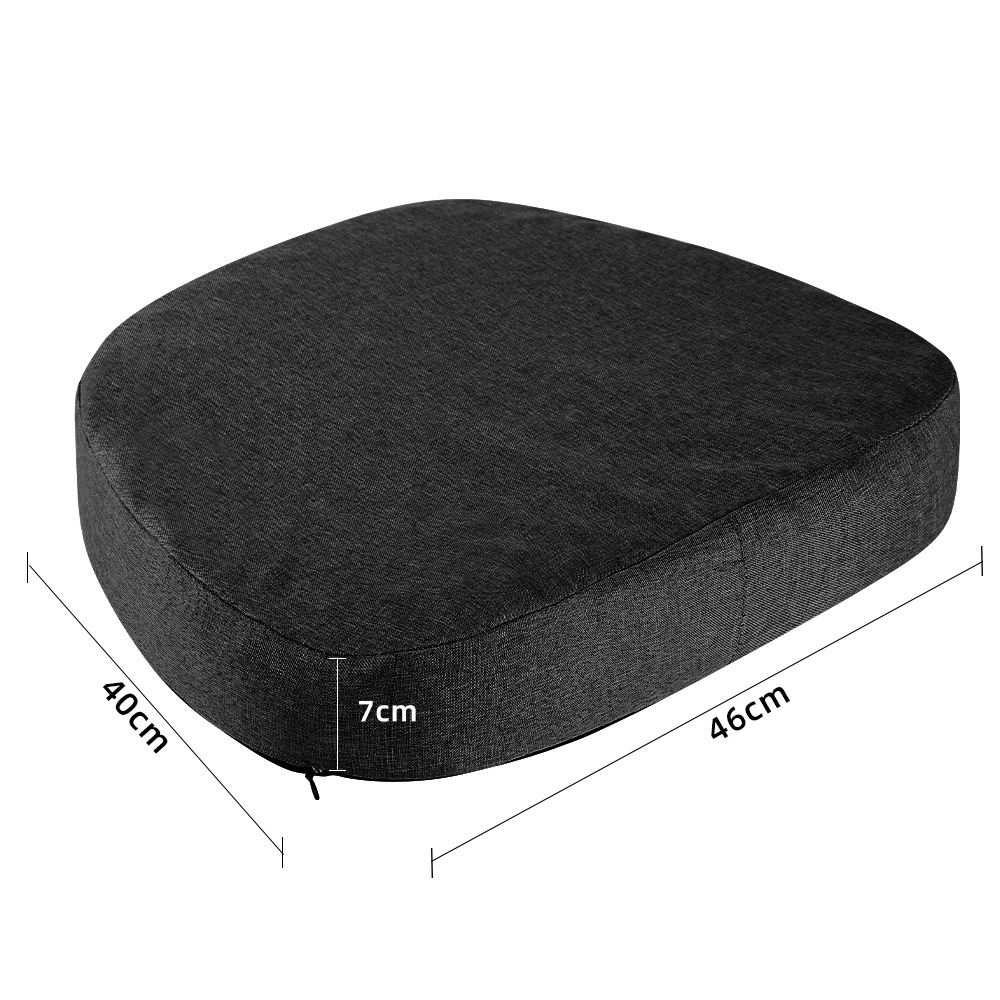 Cojín de esponja en forma de onda de estilo caliente transfronterizo de Amazon Cojín de asiento de silla de oficina Cojín transpirable para hemorroides