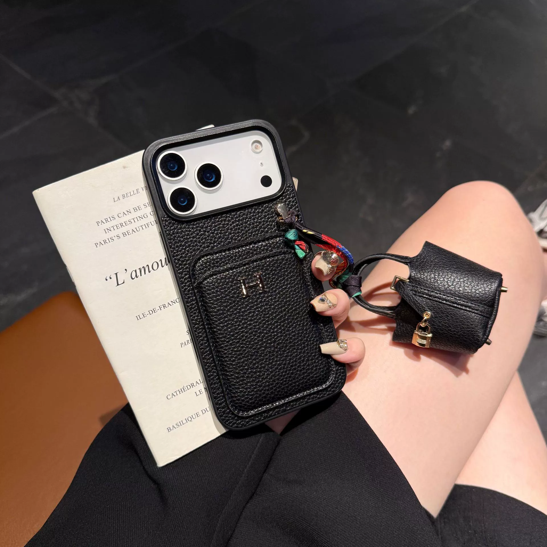 Apple, совместимый iPhone 17, чехол для телефона, iPhone15 Pro, держатель для карт, наушники, iphone
