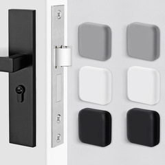 Thickened Anti-Collision Door Mat Silicone Door Rear Door Bumper Handle Anti-Collision Pad Door Sticker Anti-Smash Simple Buffer Door Stop