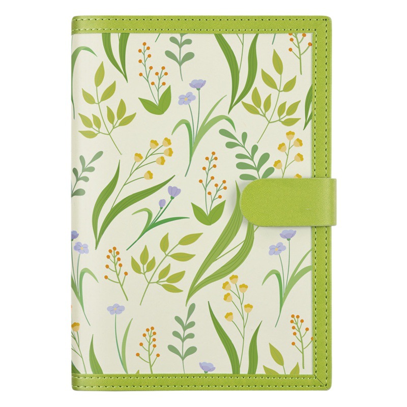 手元帳 A5 高価値日記帳 小さな新鮮な花柄手元帳 女子ノート 学生 箱入り 在庫あり