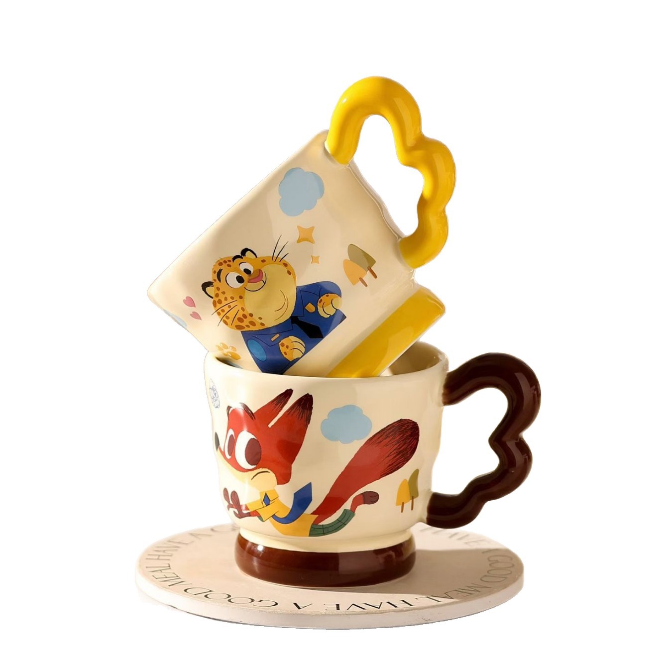 Mad Animal City Judinick taza de marca para mujeres nuevo 2025 de alto valor familiar taza de cumpleaños de pareja