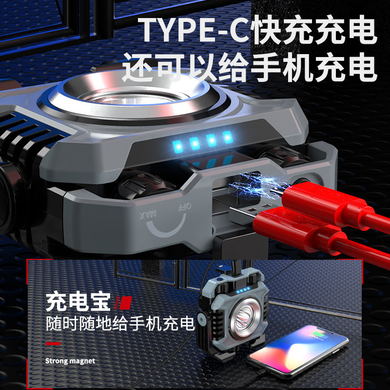 Luz de camping exterior transfronteriza carga de camping de larga duración lámpara de camping exterior lámpara de trabajo lámpara de mantenimiento lámpara camping