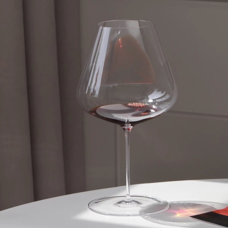 Ultra-Thin Handmade Crystal Glass White Wine Glass, Large Burgundy Glass, Extra-Large Red Wine Glass, Thin-Stemmed Tall Glass Ultra-Thin Handmade Crystal Glass White Wine Glass, Large Burgundy Glass, Extra-Large Red Wine Glass, Thin-Stemmed Tall Glass