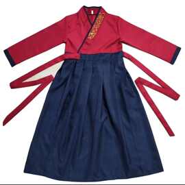 儿童古风礼汉服儿童男女服装学生朗诵演出服国学服演出服射礼服