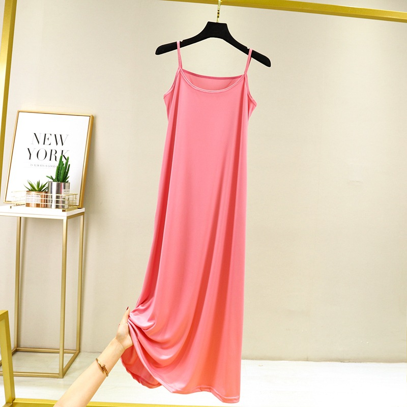 길고 어두운 핑크