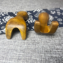 批发香木按摩器刮鼻木质Y鼻按摩刮痧