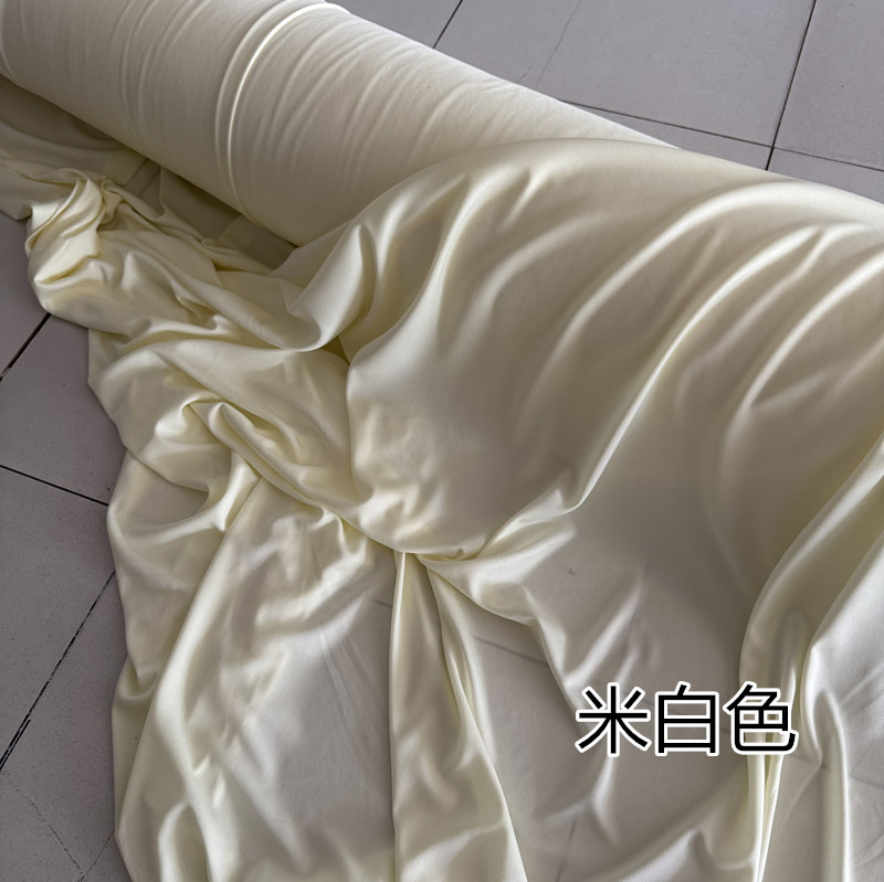 Tela de seda roja al por mayor, tela elástica de doble cara para cortinas de techo, tela de gasa para decoración de escenarios de boda